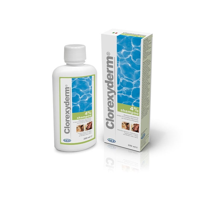 ICF Clorexyderm-Shampoo 4 % 250 ml