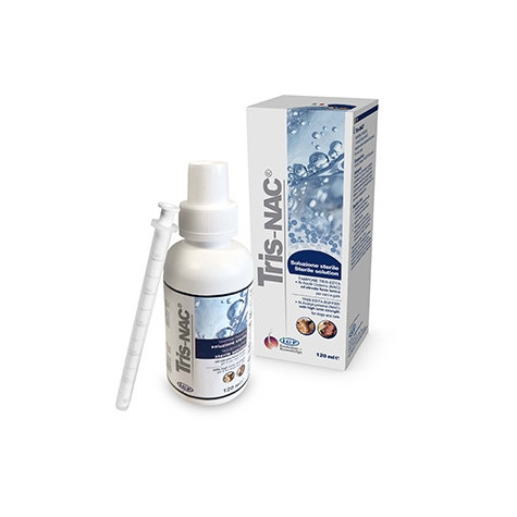 ICF Tris-Nac Soluzione Sterile 120 ml per Cani e Gatti - 