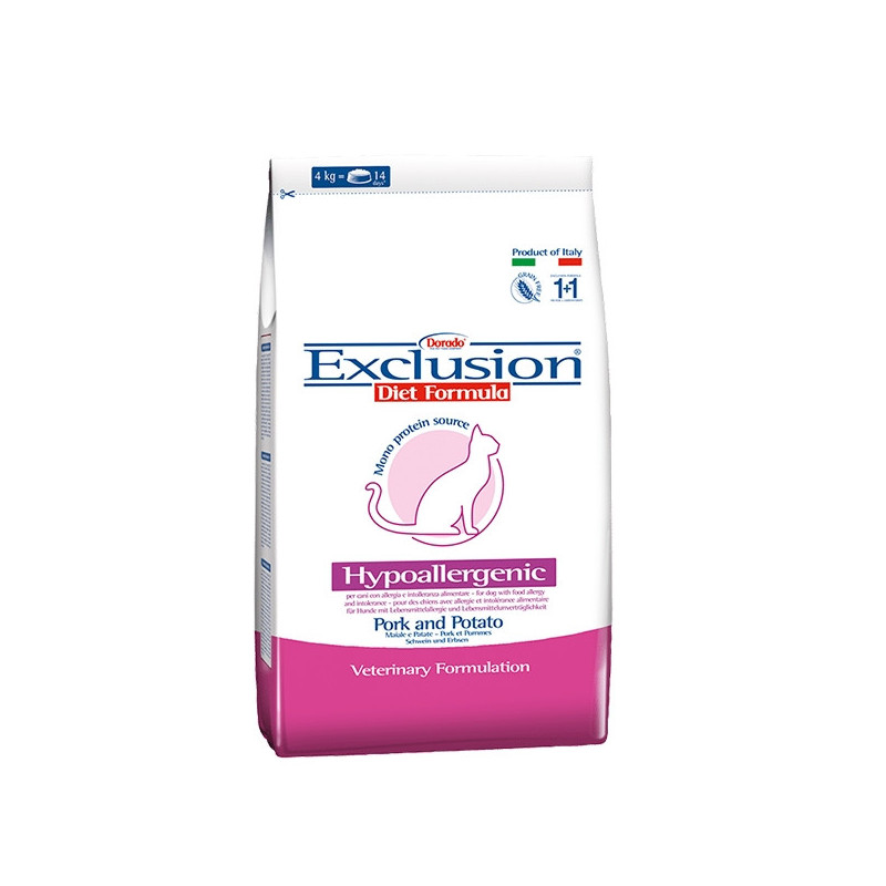 Diet Hypoallergenic Gatto Maiale e Patate da 2 kg