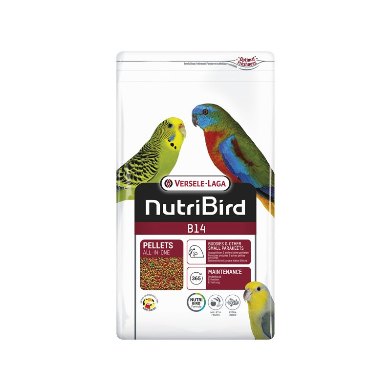 VERSELE-LAGA NutriBird B14 Gewellte Pflege und Kleinsittiche 800 gr. VERSELE-LAGA NutriBird B14 Gewellte Pflege und Kleinsittiche 800 gr.