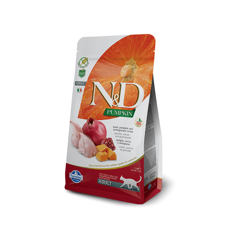 FARMINA n & d Pumpkin Grain Free Adult Quail Pumpkin and Pomegranate 300 gr.