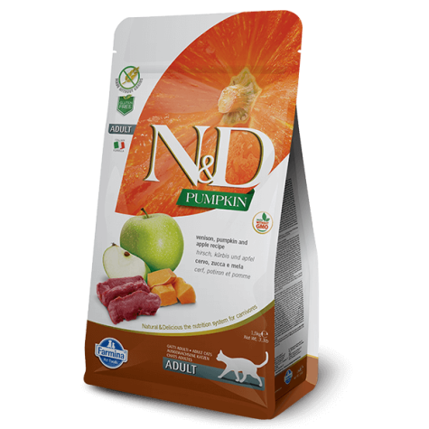 FARMINA N&D Cervo, Zucca & Mela Grain Free 300 gr. - 
