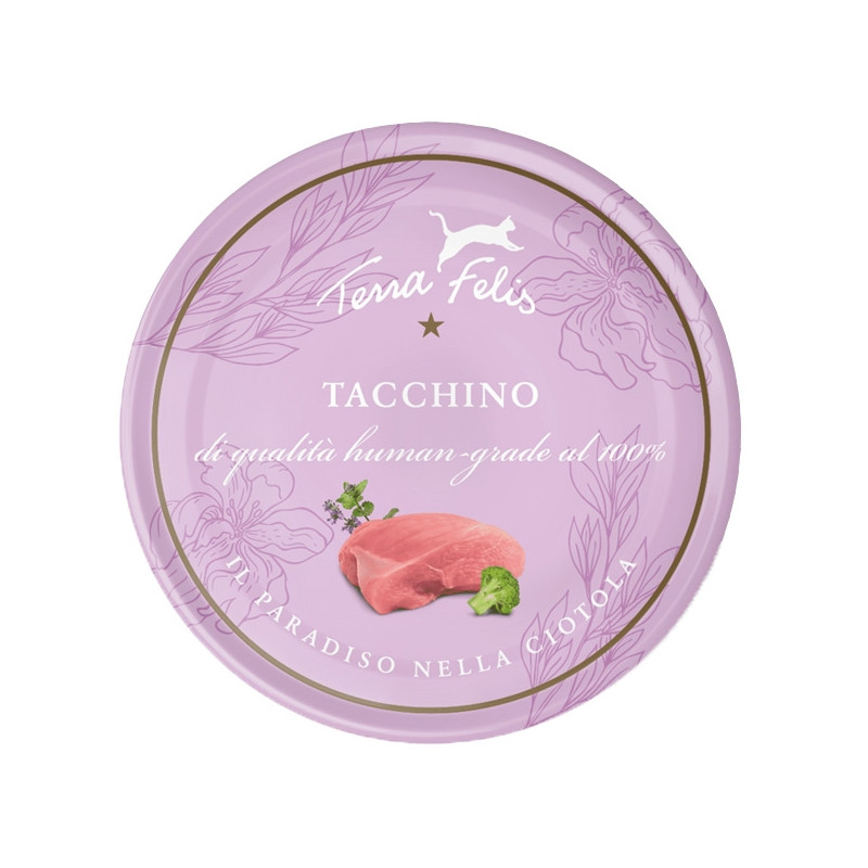 Terra felis Erwachsener Tacchino 80 gr.