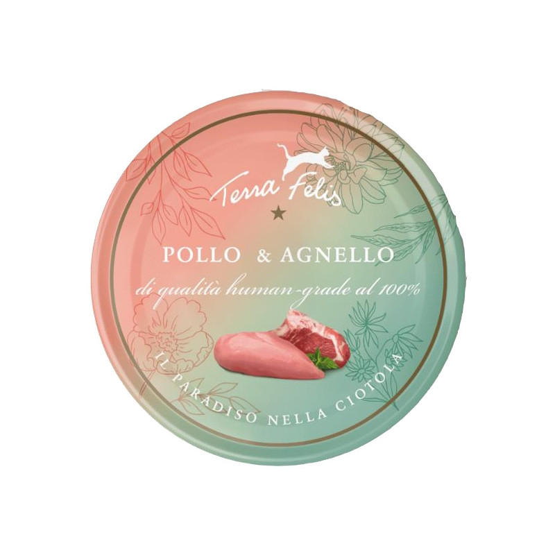 Terra felis Adult Pollo e Agnello 80 gr.
