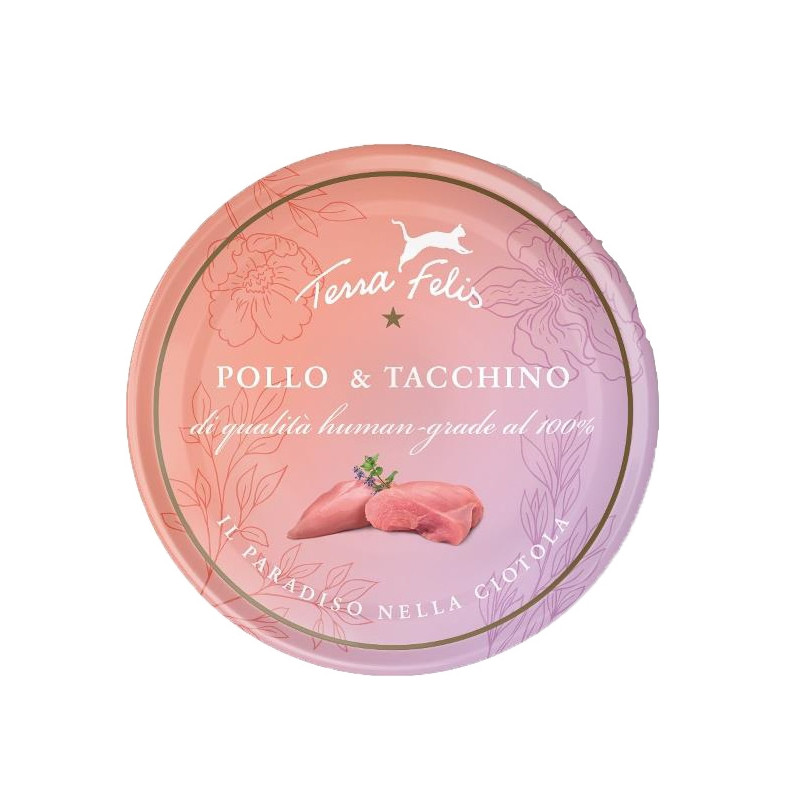 Terra felis Adult Pollo e Tacchino 80 gr.