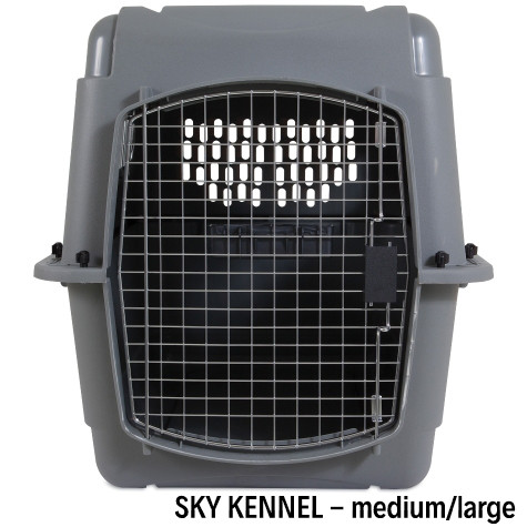 PETMATE Sky Kennel M / L Up to 12/22 Kg. 81x57x60,5 cm.