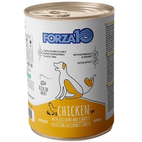 Forza10 Maintenance Pollo con Zucchine e Carote 400 gr. - 