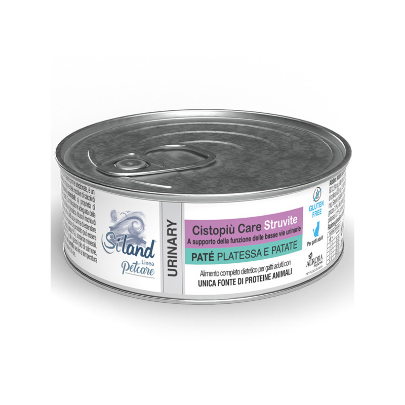 Aurora Biofarma - Cistopiù Cat adult struvite platessa e patate 85 gr.