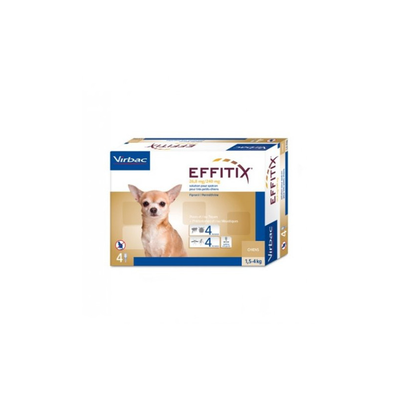 VIRBAC Effitix Spot On Stock Spielzeug (1,5 - 4 kg)