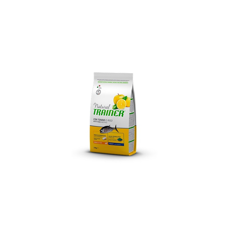 Trainer Natural Adult Mini con Tonno e Riso 800 gr.