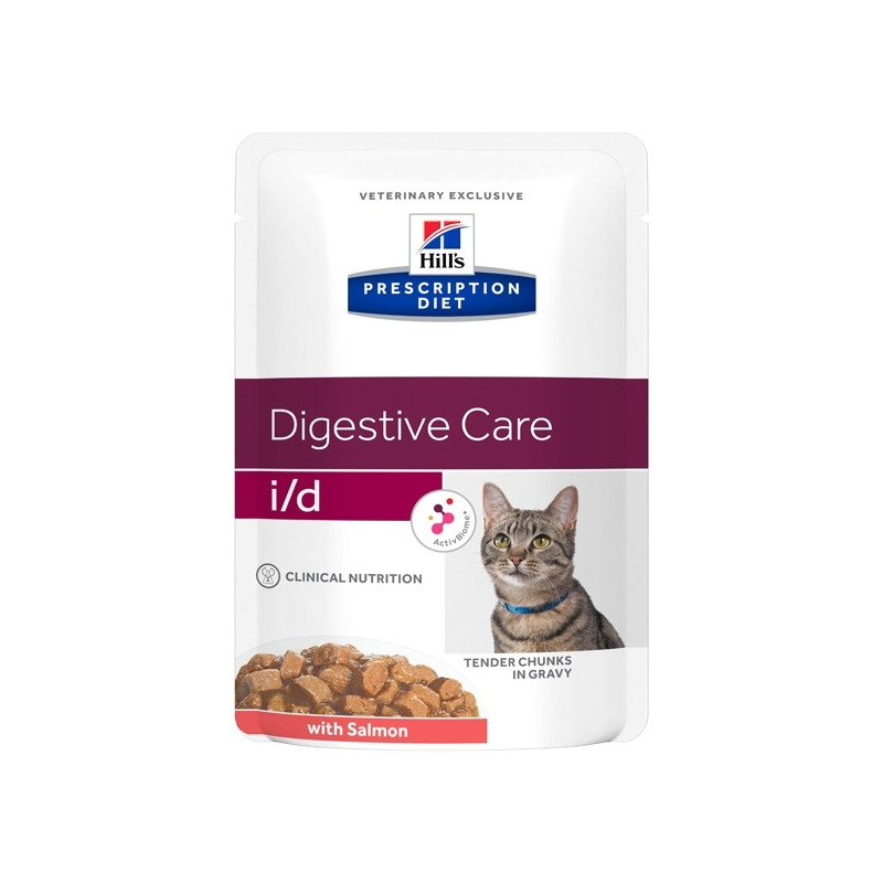 Hill's i / d Digestive Care for Cats with salmon of 85 gr