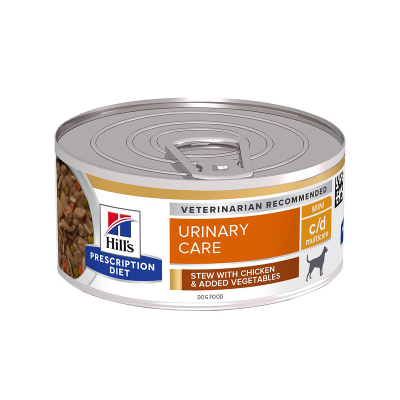 Hill's Pet Nutrition - Prescription Diet STEW c/d Urinary Care con Pollo e Verdure 156gr.
