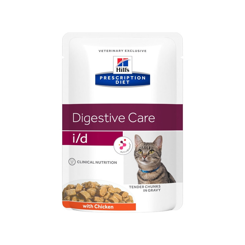 Hill's i / d Digestive Care für Hühnerkatzen x 85 gr.