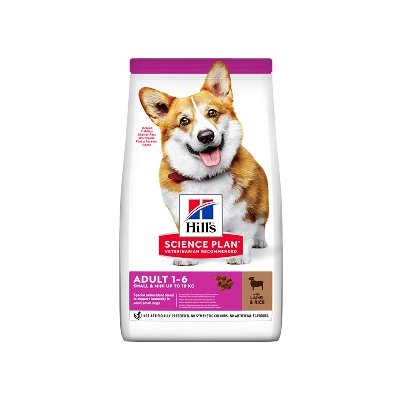 Hill's Pet Nutrition - Science Plan Small & Mini Adult con Agnello con Riso 6KG