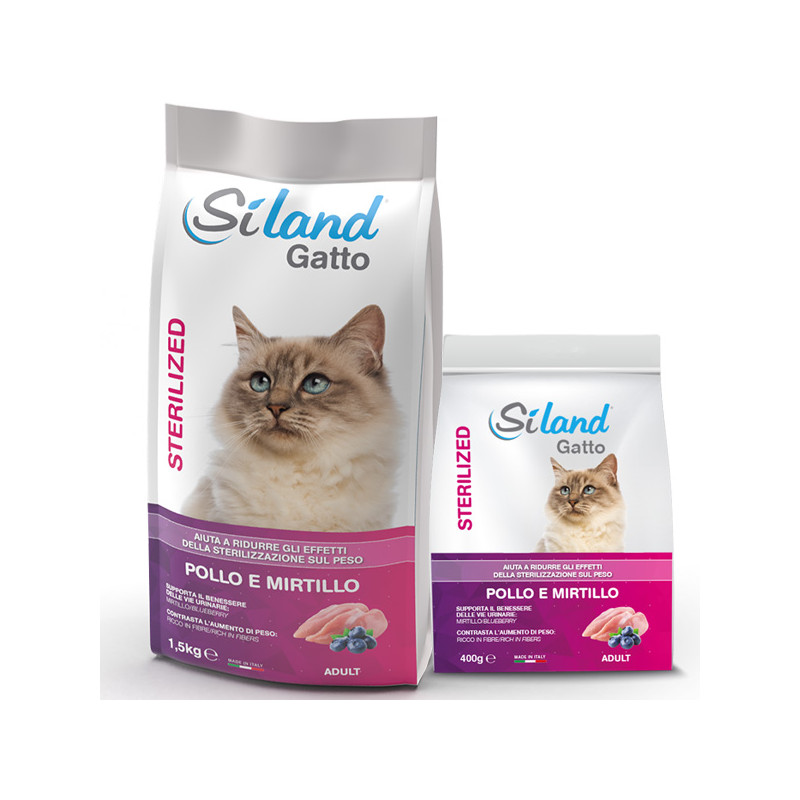 Aurora Biofarma - Adult Sterilizzato Pollo e Mirtilli 400 gr.