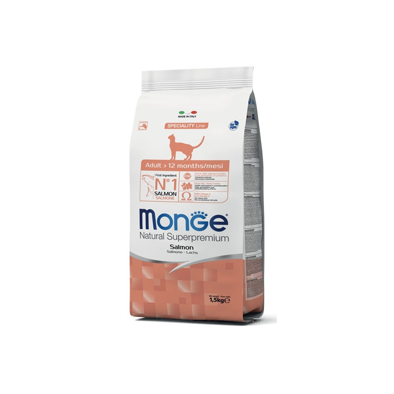 Monge - Natural Superpremium Adult con Salmone 400 gr.