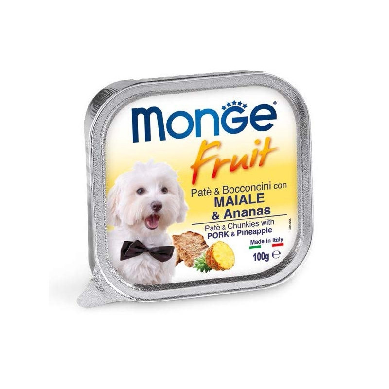 Monge - Fruit Paté e Bocconcini con Maiale e Ananas