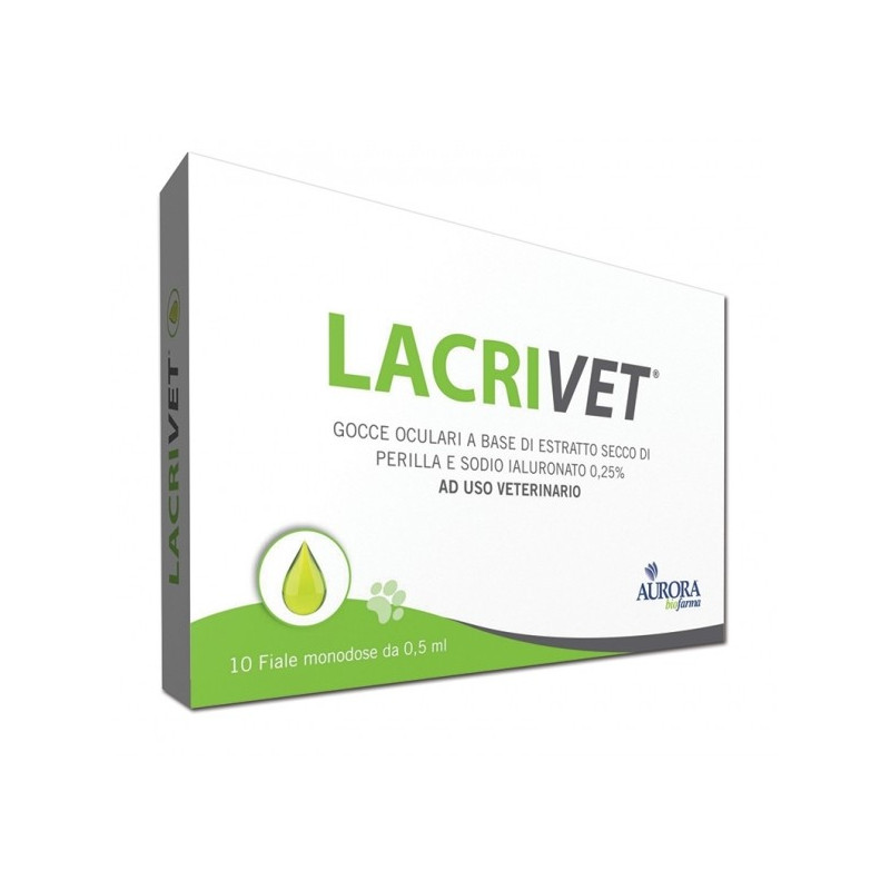 Aurora biofarma lacrivet eye drops 10 ampoules 0.5 ml