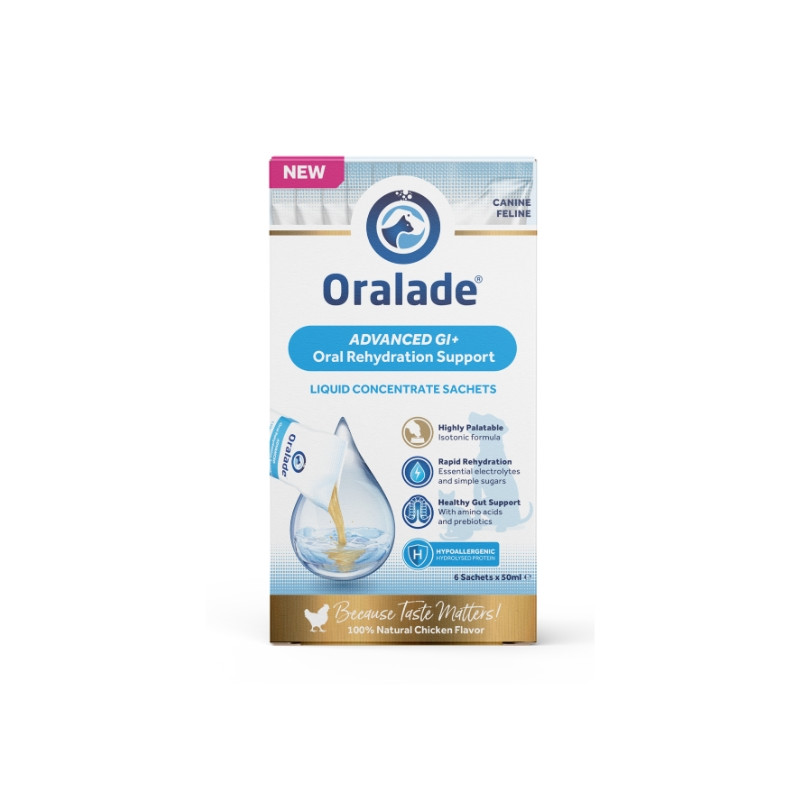 Vet Bros - Oralade 6 bustine x 50 ml per cani e gatti