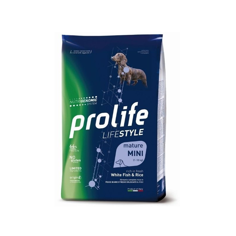 Prolife - Life Style Mature Mini White Fish & Rice 7 KG