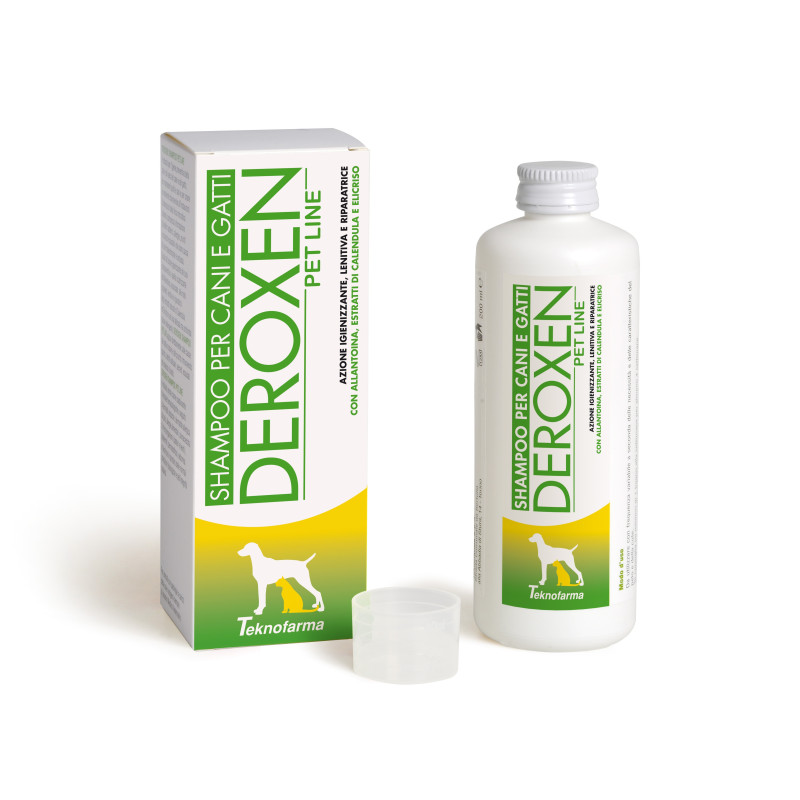 TEKNOFARMA deroxen pet line antiseptic shampoo 200 ml