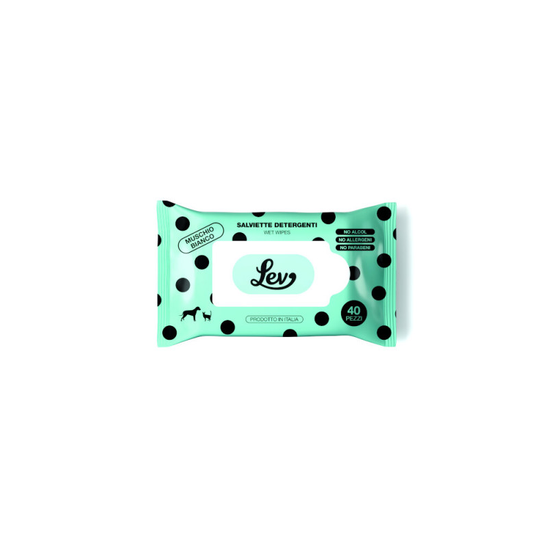 Lev - White Musk Wipes 40pcs