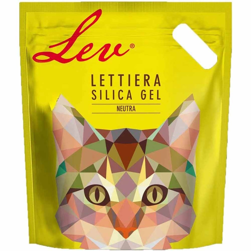 LETTIERA PER GATTI NATURAL CODE SILICA GEL NEUTRA 16L