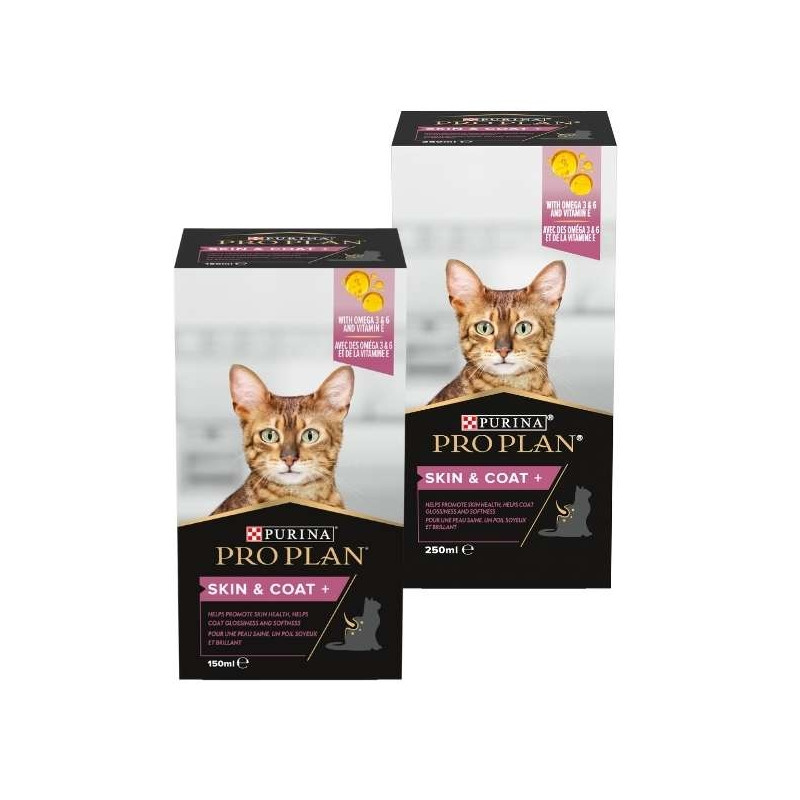 Nestle' Purina - ProPlan Cat Supplement Skin and Coat 6X150ML
