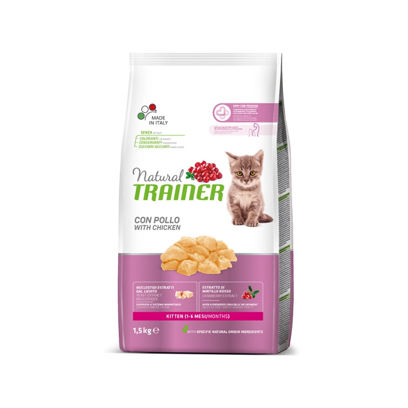 Trainer - Natural Kitten con Pollo 300 gr .