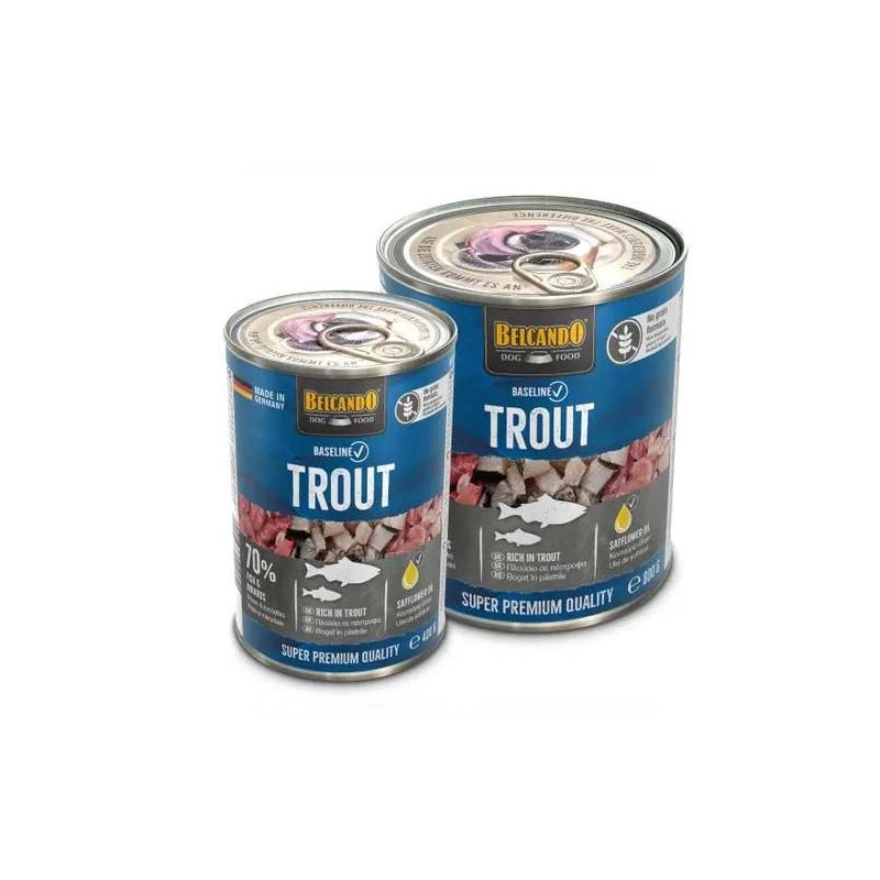 BELCANDO Baseline Trota lattina 400 gr.