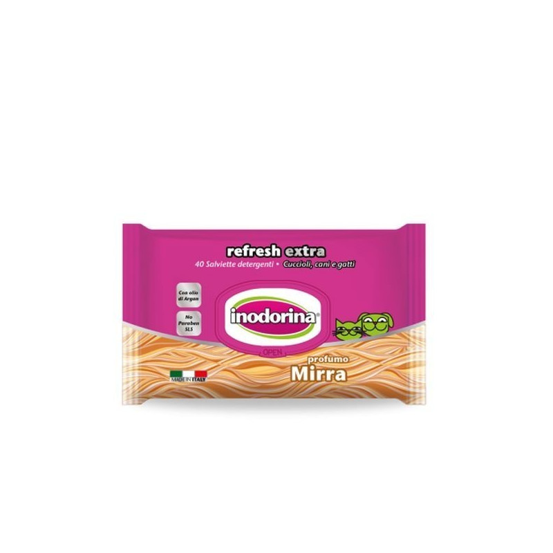 INODORINA ORIENTAL MIRRA WIPES 40 pcs.
