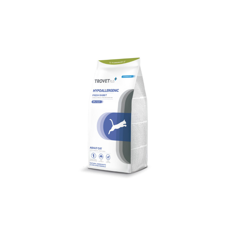 Trovet - Plus Cat Adult Hypoallergenes frisches Kaninchen 2,5 kg