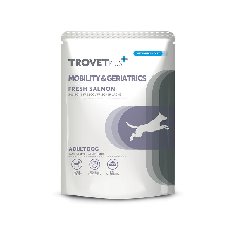 Trovet - Plus Dog Adult Mobility & Geriatrics Salmone Fresco 85gr