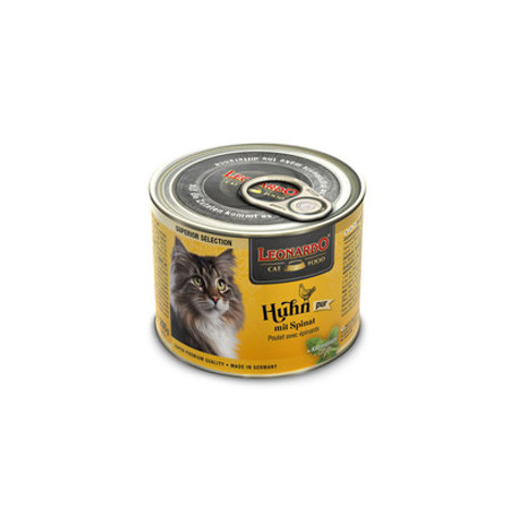 LEONARDO SUPERIOR lattina Pollo con Spinaci Gr 200 - 