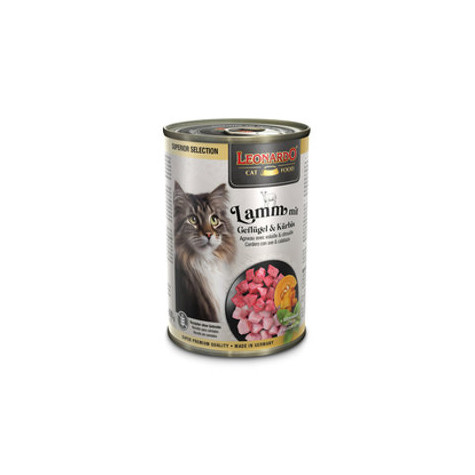 LEONARDO SUPERIOR Dose Lamm mit Geflügel und Kürbis 400 Gr