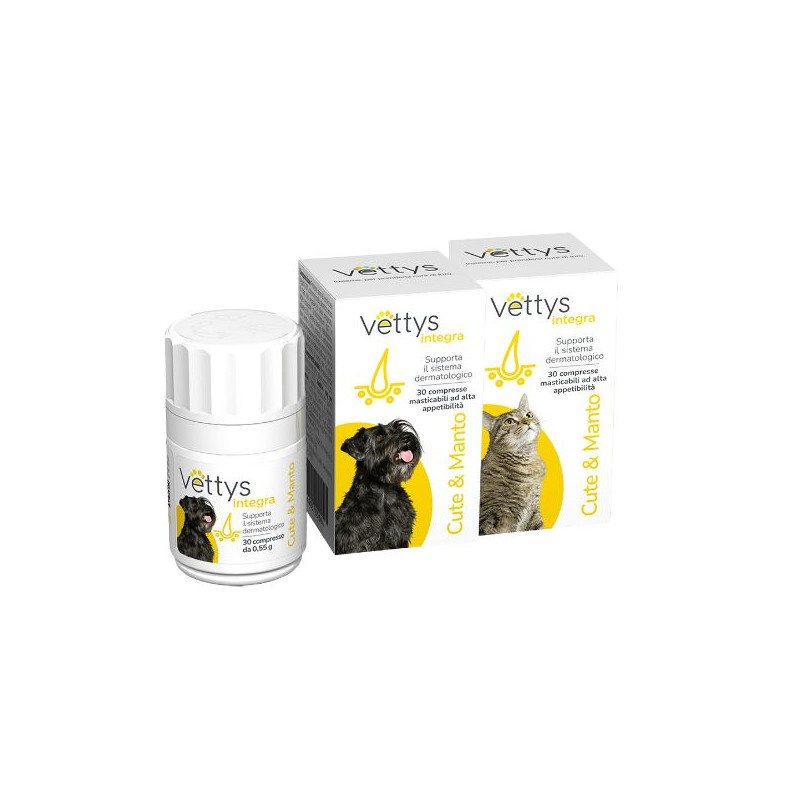 Pharmaidea - Vettys Integra Cute & Manto 30 cpr Gatto