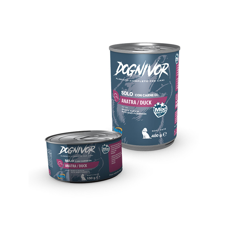 Drn - Dognivor Adult Anatra Riso e Zucca 150 gr