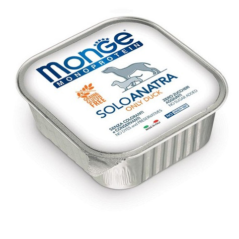 MONGE  Natural Superpremium Monoproteico Solo Anatra 150 gr. - 