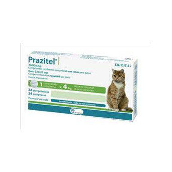 Prazitel Gatto 24 Compresse 230 + 20 Mg - 