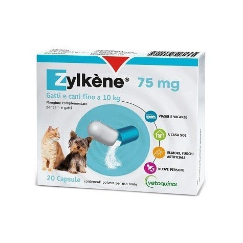 ZYLKENE cani e gatti 100 compresse 75 mg. - 