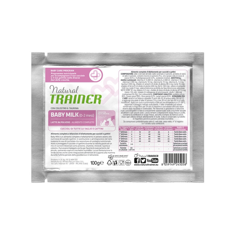 Trainer - Natural Baby Milk 100 gr.