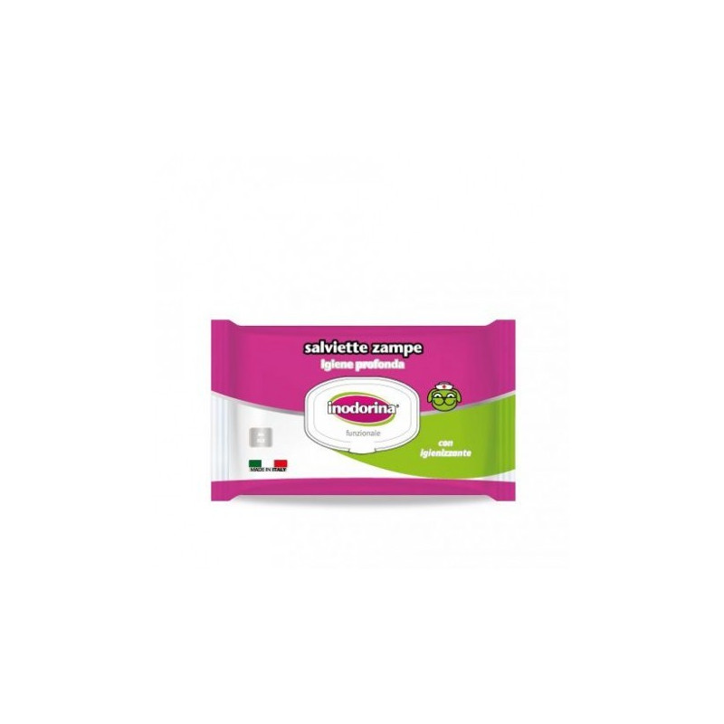 INODORINA WIPES FÜR PFOTEN 40 Stk.