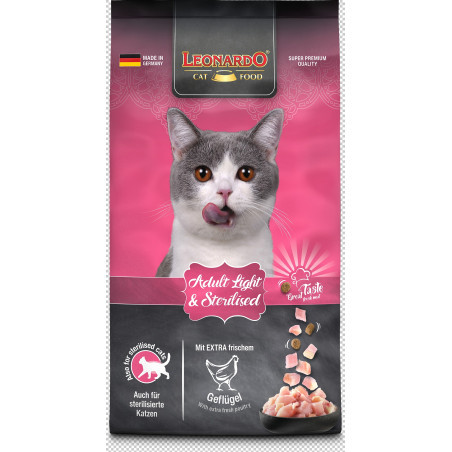Leonardo Adult Light Sterilized 1.8 Kg. -