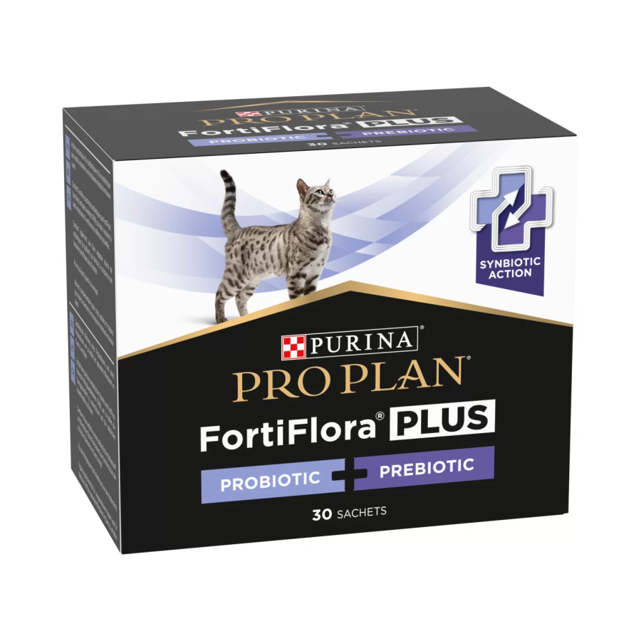 Purina Pro Plan gatto Fortiflora Plus Probiotic + Prebiotic 30 buste 1,5 gr Purina Pro Plan gatto Fortiflora Plus Probiotic + Prebiotic 30 buste 1,5 gr