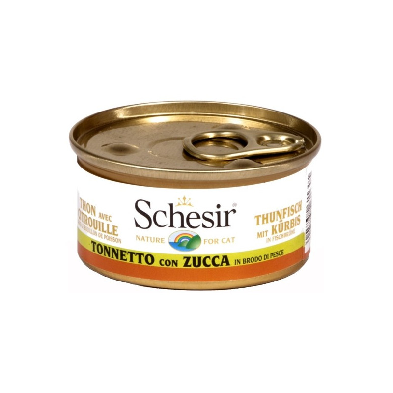 Schesir Gatto Tonnetto con Zucca in Brodo 70 gr.