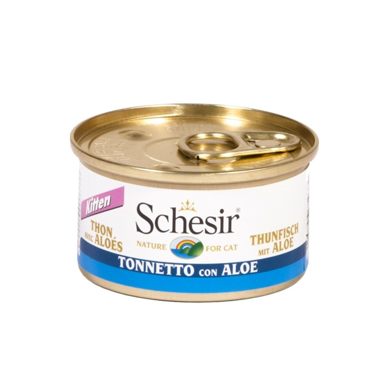 Schesir Gatto Kitten Tuna with Aloe in Jelly 85 gr.
