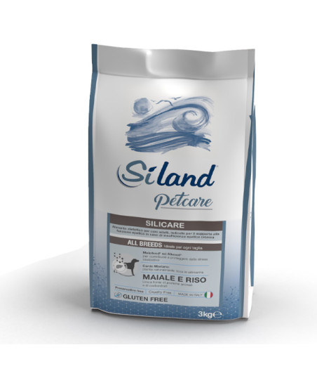 Aurora Biofarma - Siland dog silicare maiale e riso 3 kg - 