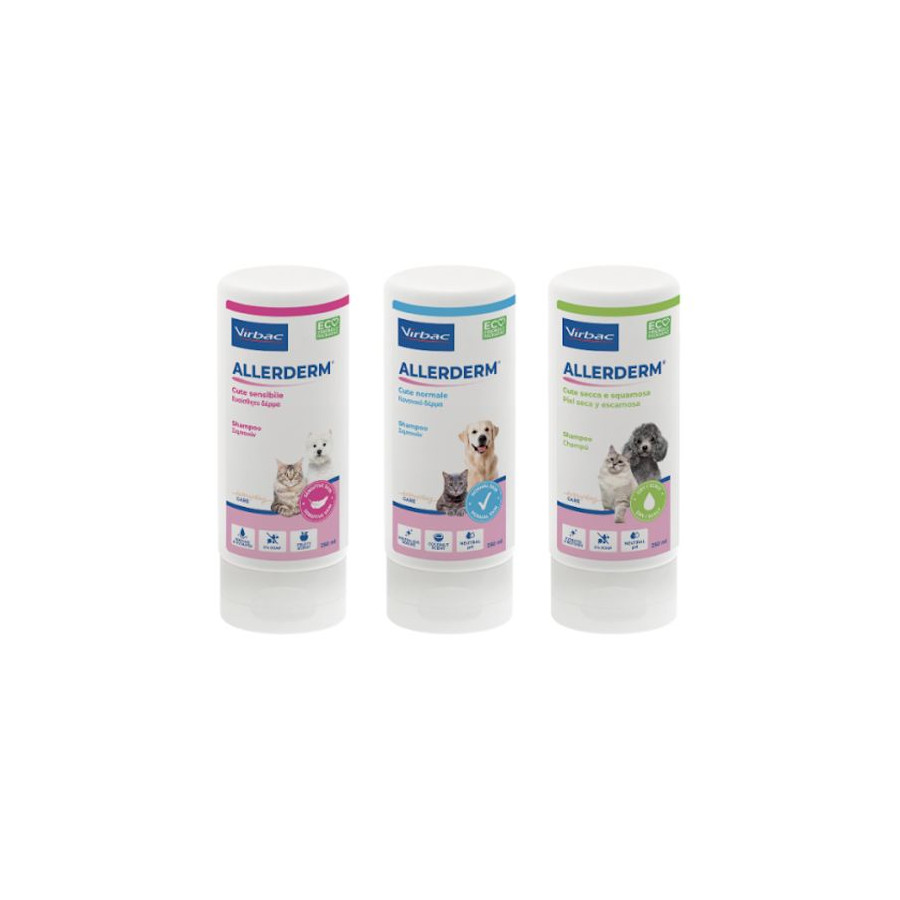Virbac - Allerderm shampo 250 ml. cute normale