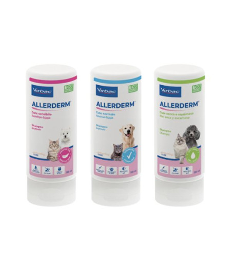 Virbac - Allerderm shampo 250 ml. cute normale - 