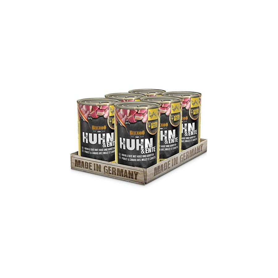 Belcando ADULT Huhn Ente und Hirse 6x400 gr.